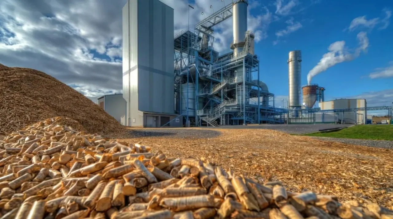 Biomass energy plant