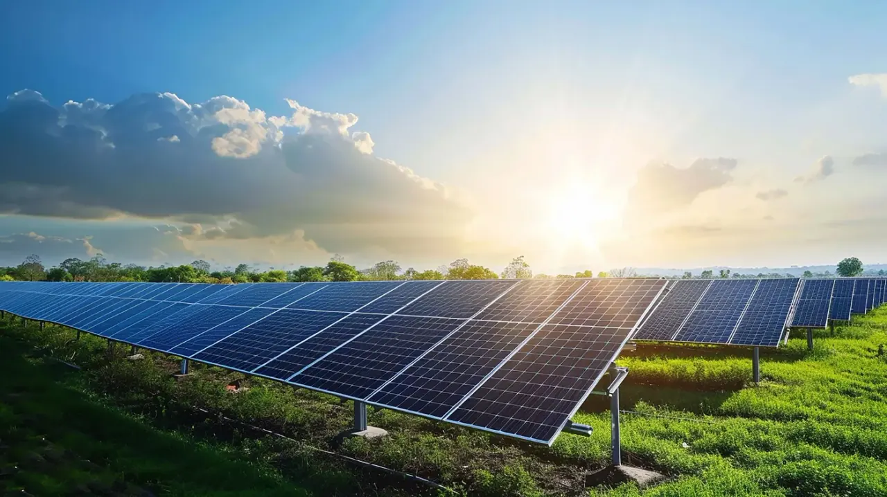 Solar photovoltaic installation