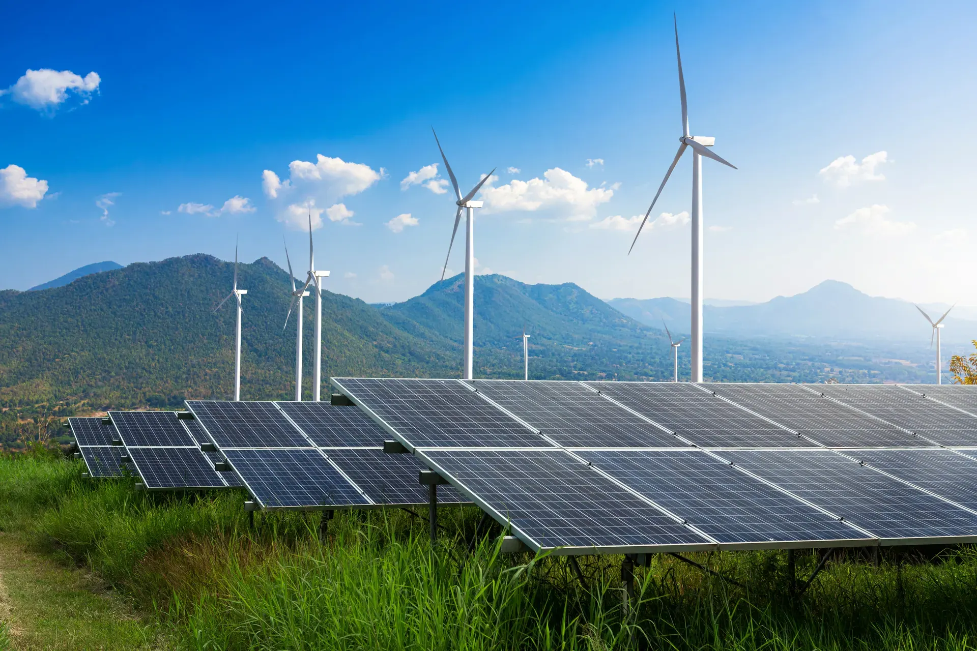 Photovoltaic solar power plant
